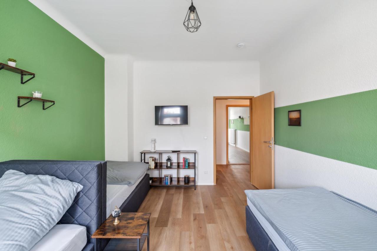 Salihomes/Max Apartment/5Pax/Modern Eingerichtet/Voll Ausgestattet Kueche Markranstädt Kültér fotó